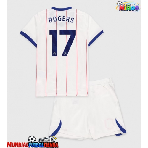 Camiseta Chelsea Morgan Rogers #17 Tercera Equipación Replica 2026-27 para niños mangas cortas (+ Pantalones cortos)